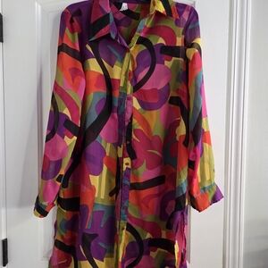 Live 4 Truth Multicolor Abstract Shirt